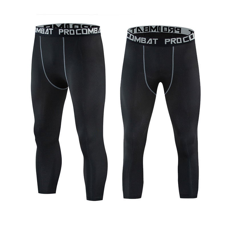 Domestic Sub-Size Spot Basketball Football Sports Quick-Drying Fitness Training Running Breathable Compression Men'S Tight Classic Trousers - Image 5